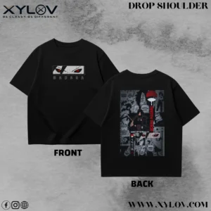 Printed Drop Shoulder T-Shirt
