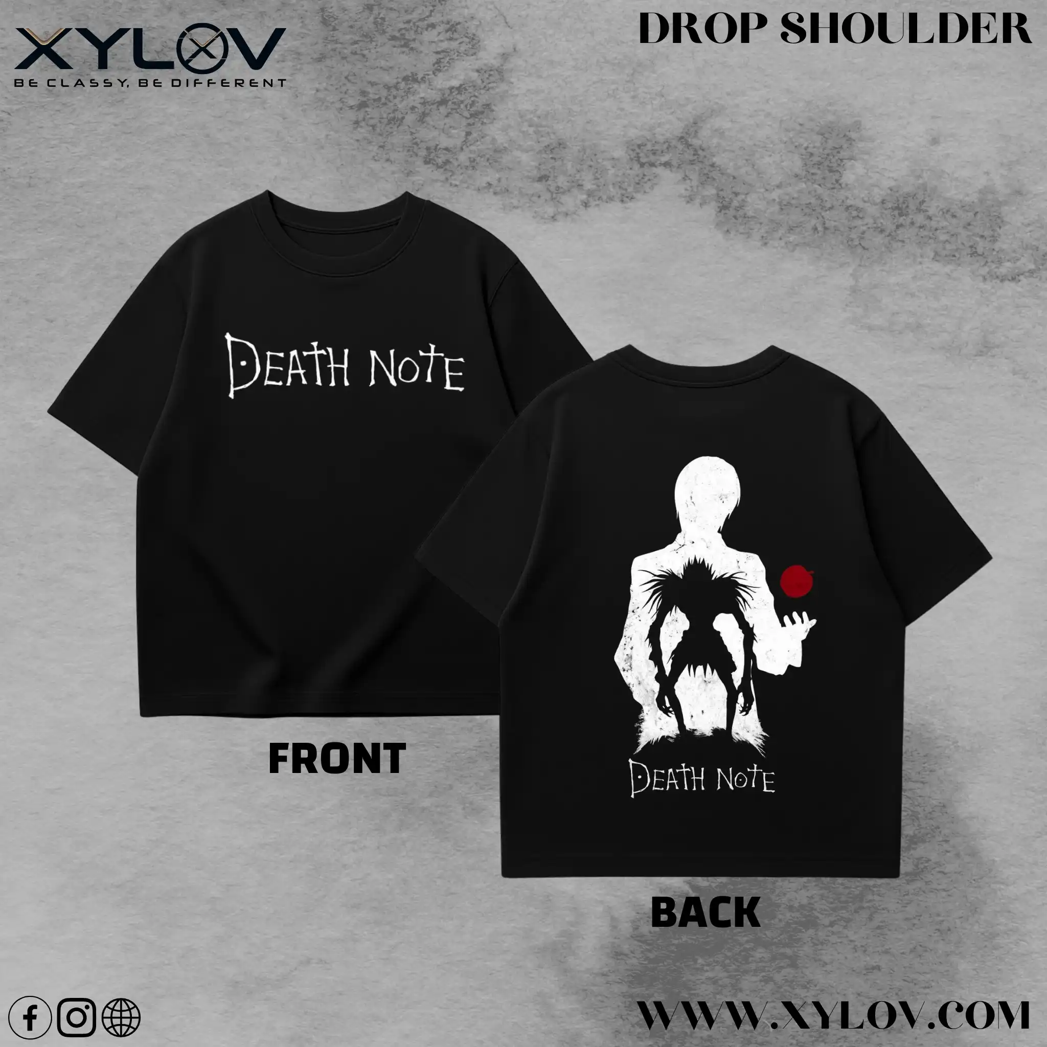 Printed Drop Shoulder T-Shirt
