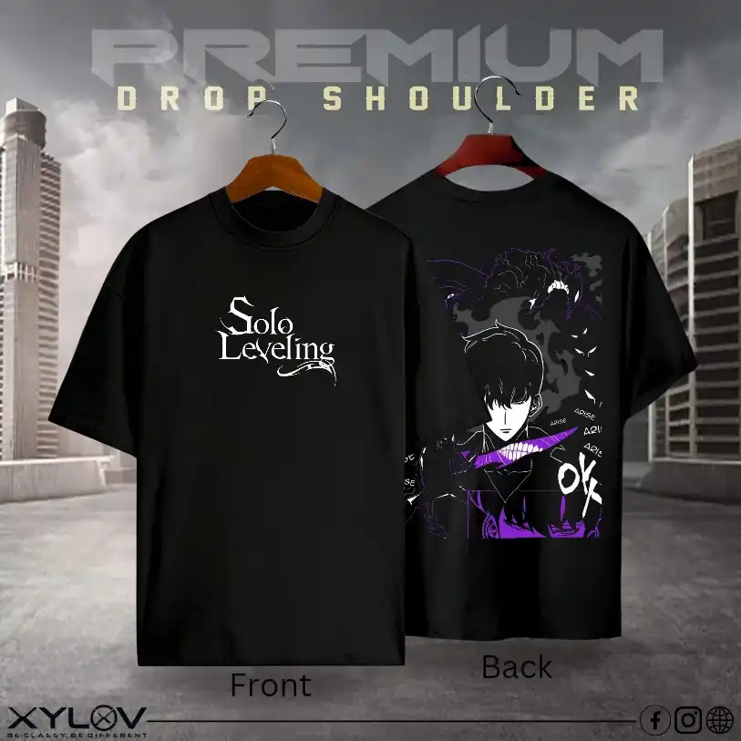 Printed Drop Shoulder T-Shirt
