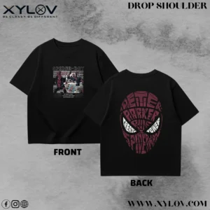 Printed Drop Shoulder T-Shirt